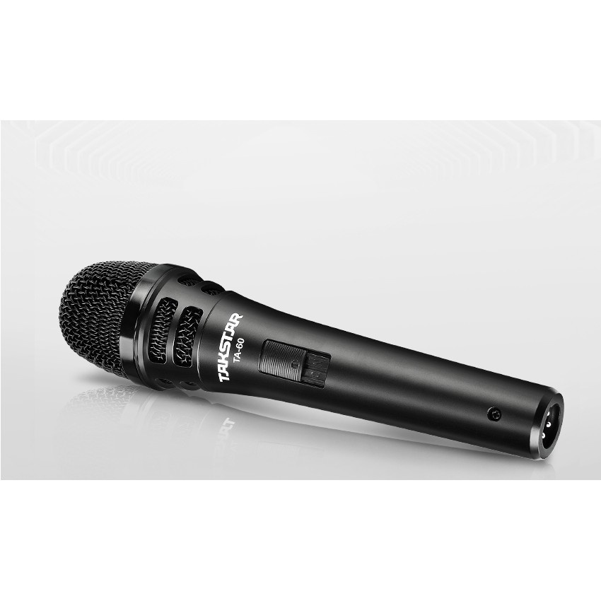 Mic hát karaoke có dây Takstar TA-60 lọc âm tốt
