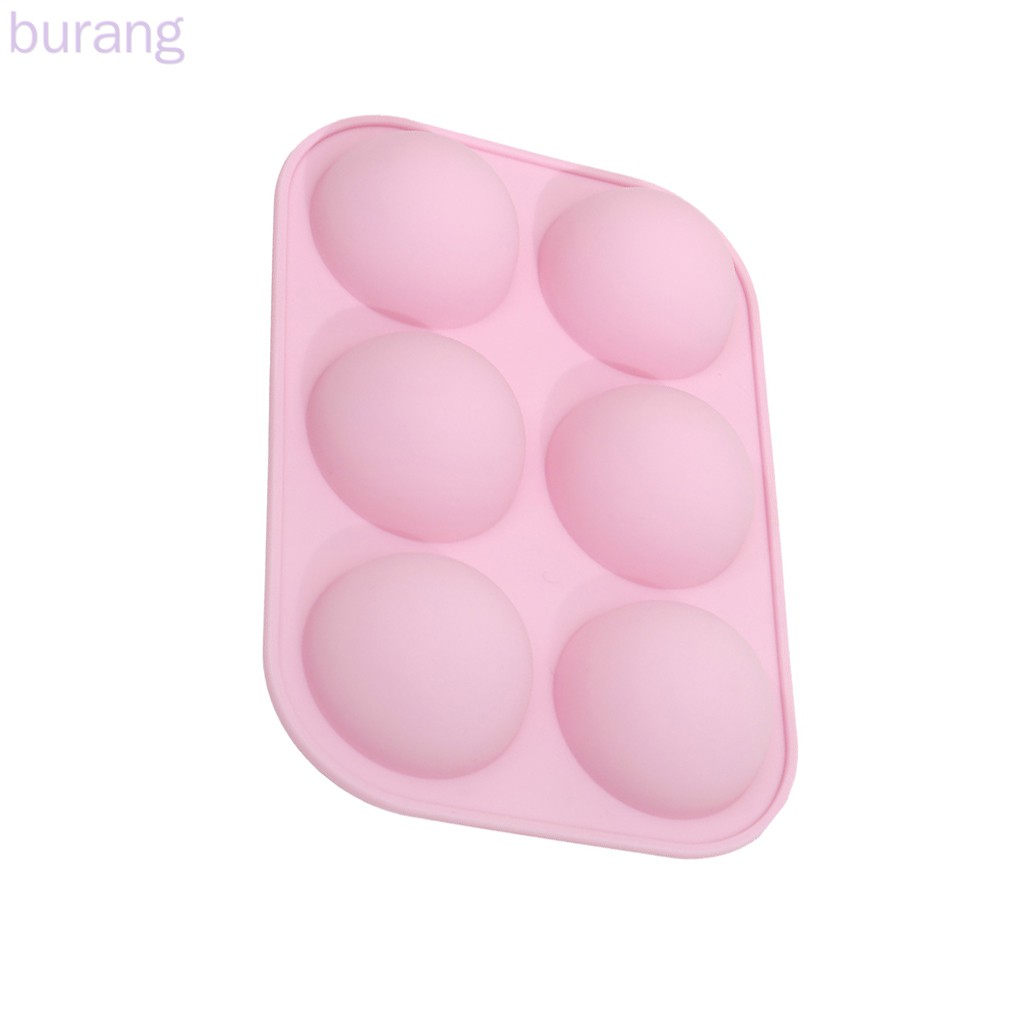 Khuôn silicone làm bánh/ socola hình tròn tiện lợi