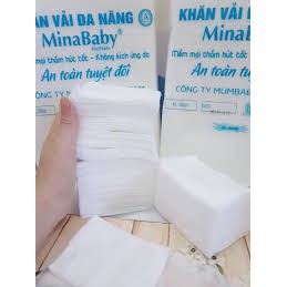 Combo 3 Túi Khăn Vải Đa Năng Mina - Siêu Tiết Kiệm, An toàn Cho Bé