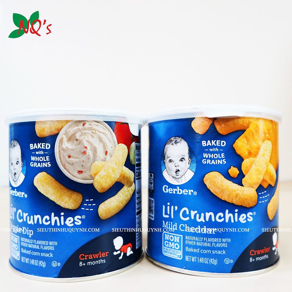 Bánh ăn dặm Gerber Lil' Crunchies (42g)