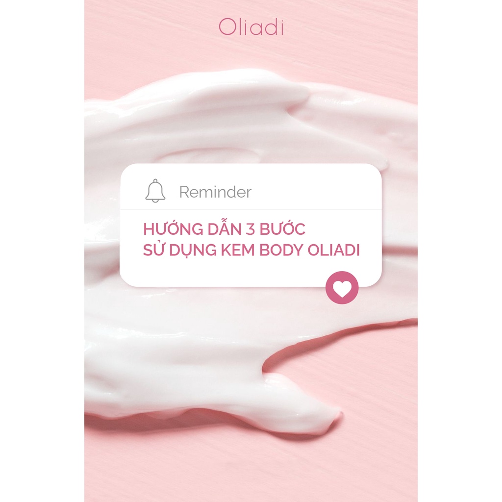 OLIADI - - Kem Body Oliadi Dưỡng Trắng Toàn Thân Với Công Nghệ Hạt Nano Phân Tử 200ML