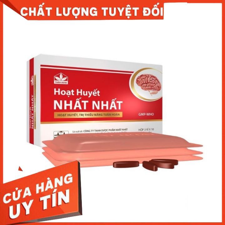 Hoạt Huyết Nhất Nhất - Hộp 30 viên