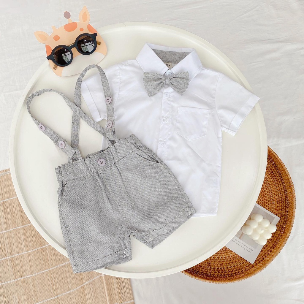 SET CÔNG TỬ XÁM KUTE BÉ TRAI