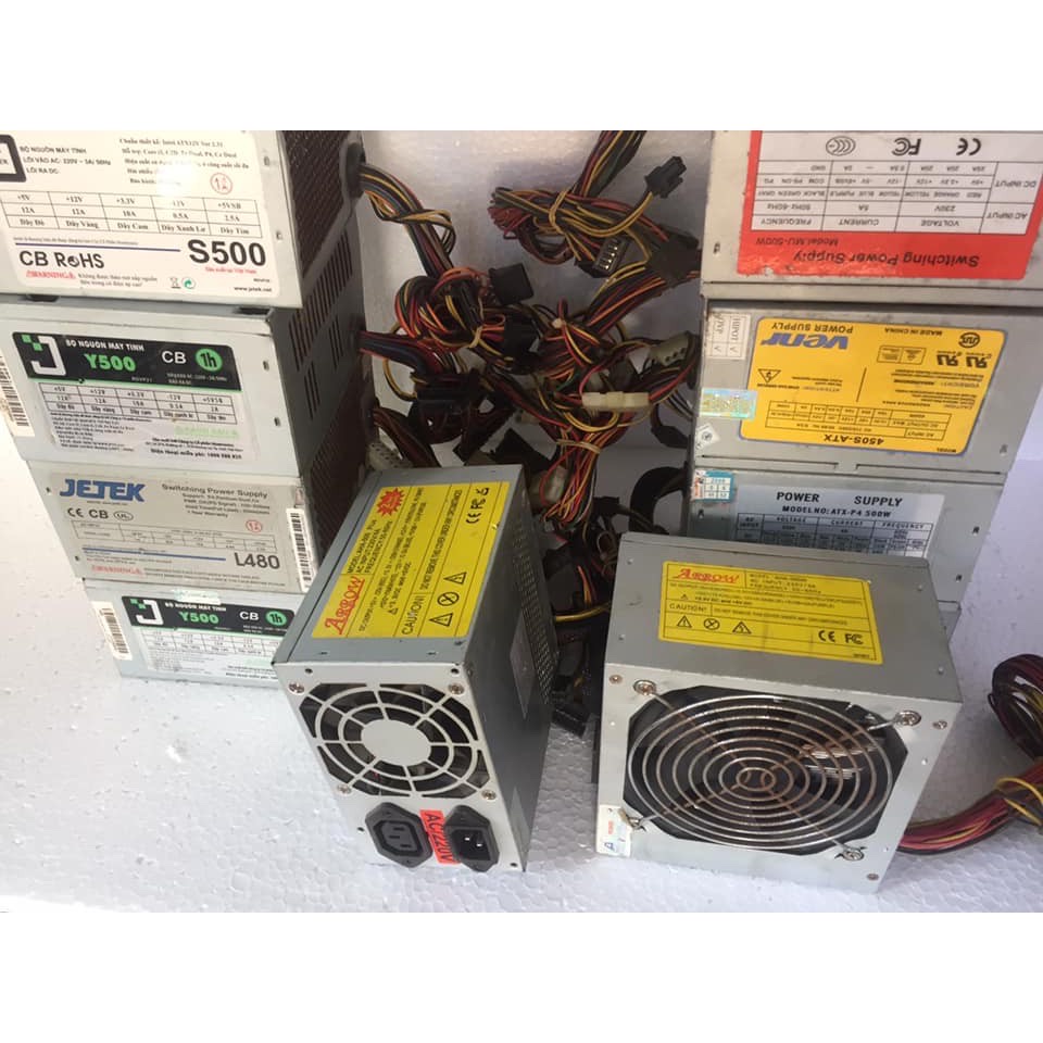 Nguồn máy vi tính PC 500W  tháo case chạy cực bền