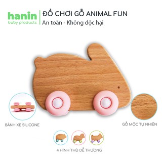 [SIÊU SALE] Đồ chơi gỗ Animal Fun - Thỏ Hồng Daisy - Phát triển trí thông minh và tính sáng tạo cho bé