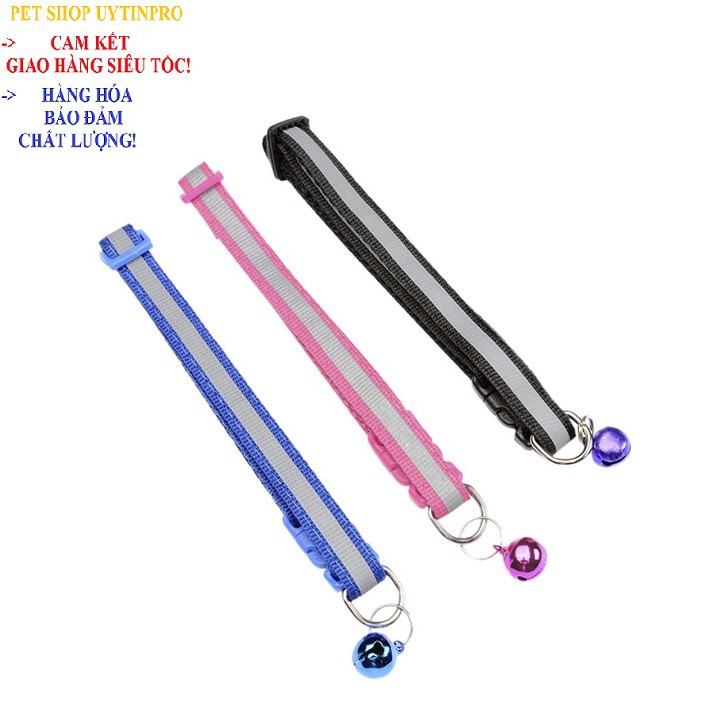 VÒNG CỔ DẠ QUANG CHO PET THÚ CƯNG CHÓ MÈO DƯỚI 5KG - Pet shop Uytinpro