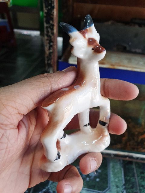 NAI ĐỨNG TRANG TRÍ HỒ CÁ NON BỘ 6x2x10cm