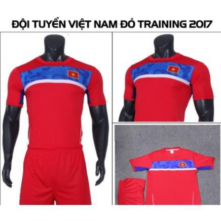 [CHỈ 1 NGÀY] - Trọn bộ áo đội tuyển Việt Nam TRAINING 2017 2018