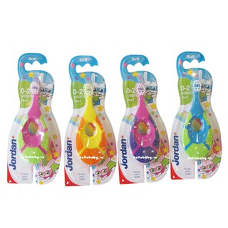 [Thanh Hóa] Bàn chải cho bé Jordan Step 1, 0-2 tuổi, lông siêu mềm