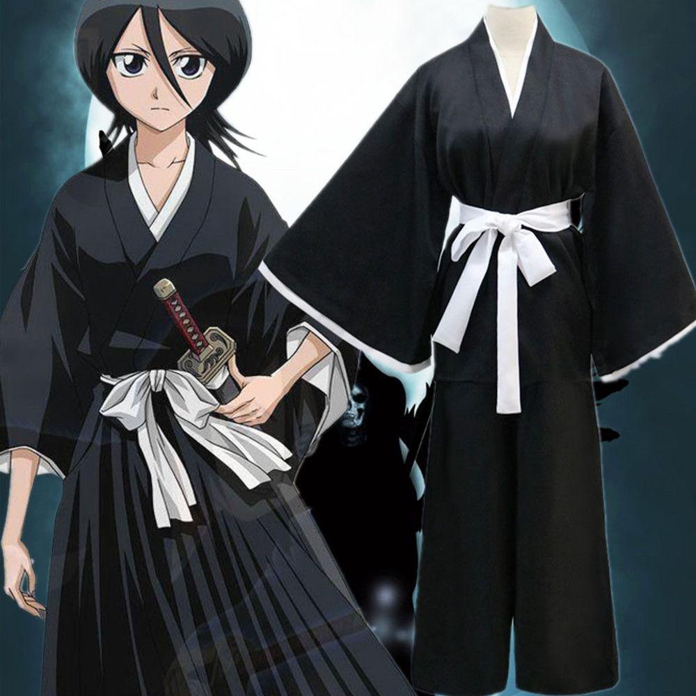 Bộ Kimono Hóa Trang Kuchiki Rukia Sáng Tạo Cho Lễ Halloween