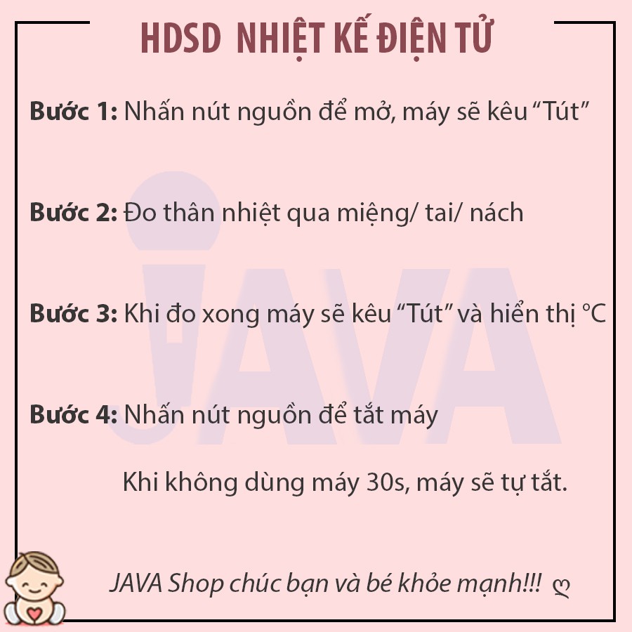 [HÀNG CÓ SẴN] Máy đo thân nhiệt - NHIỆT KẾ ĐIỆN TỬ đa chức năng - Thân nhiệt - thức ăn