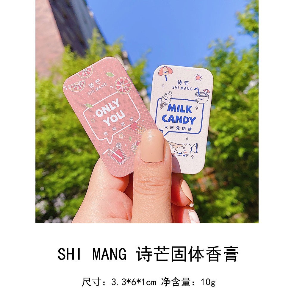 [CHỌN MÙI] Nước hoa khô mini dạng sáp ShiMang mùi hương trái cây nhiệt đới thơm lâu quyến rũ dùng cho nam nữ | BigBuy360 - bigbuy360.vn