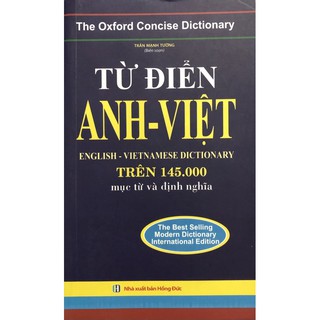 Sách - Từ Điển Anh - Việt (145.000 Mục từ và định nghĩa)