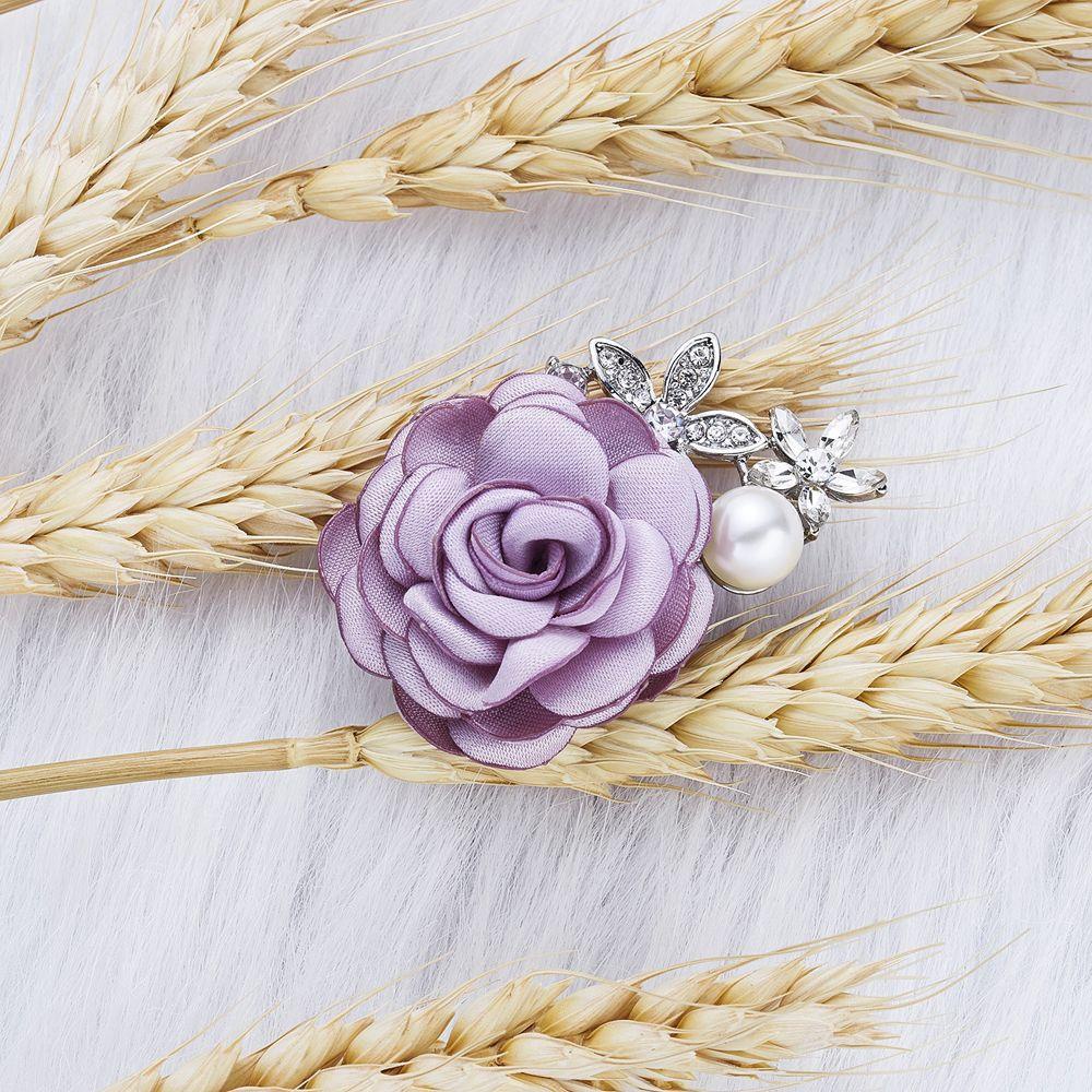 MXGOODS Ghim Cài Áo Hình Hoa Nhiều Màu Sắc Thời Trang