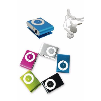 Máy Mp3 Vỏ Nhôm Cắm Thẻ Vuông