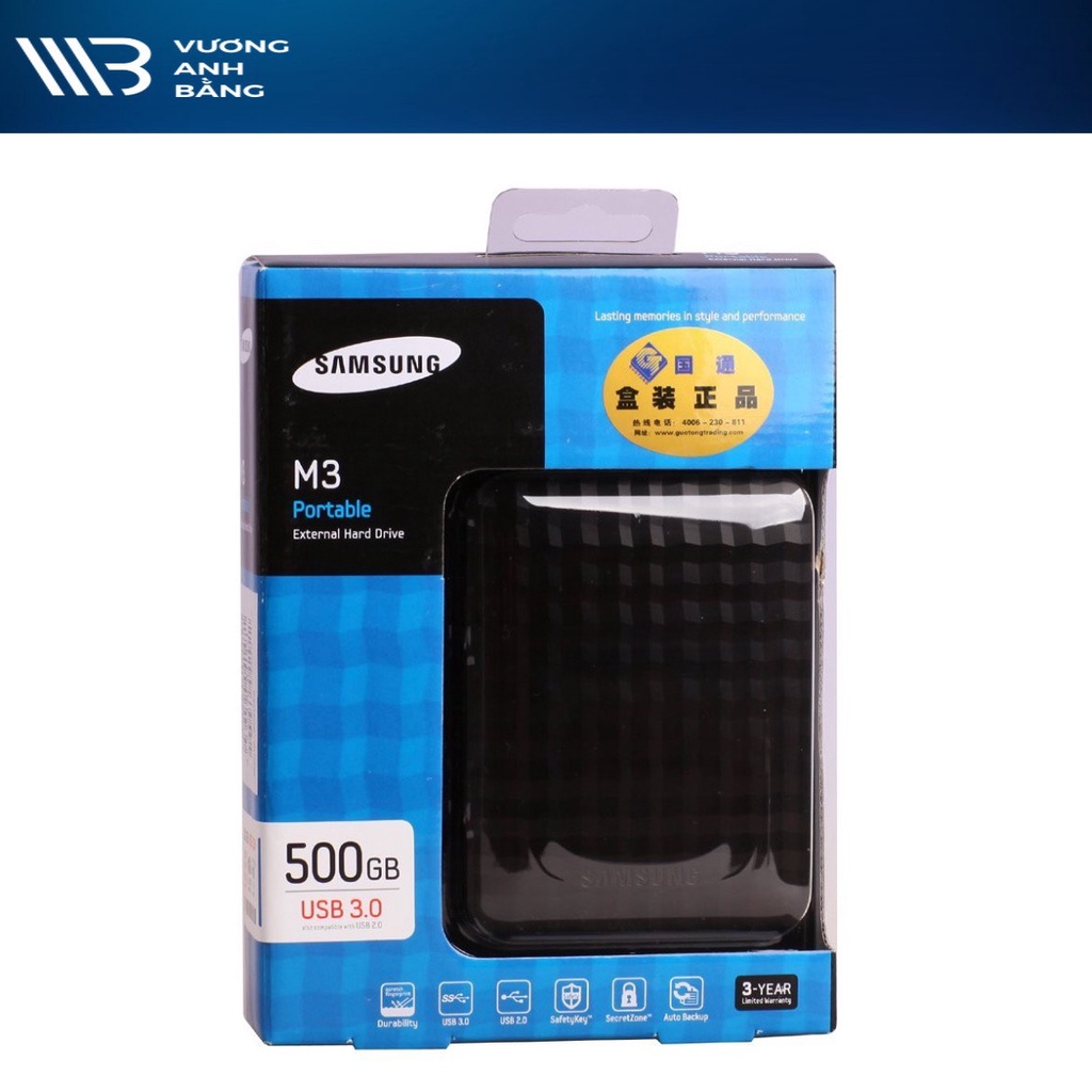 Ổ cứng di động HDD Box SAMSUNG M3 500GB