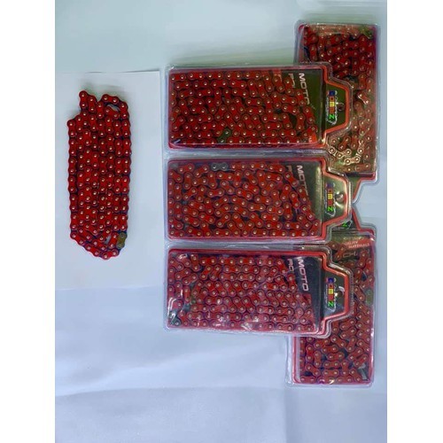 Sên xe máy màu đỏ 10li 130 mắc