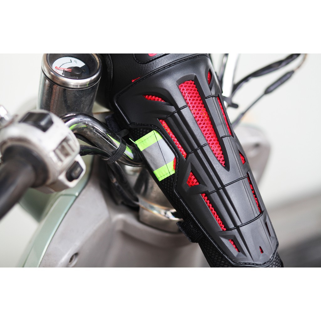 Giáp Inox Phản Quang - Giáp Bảo Hộ Đi Phượt