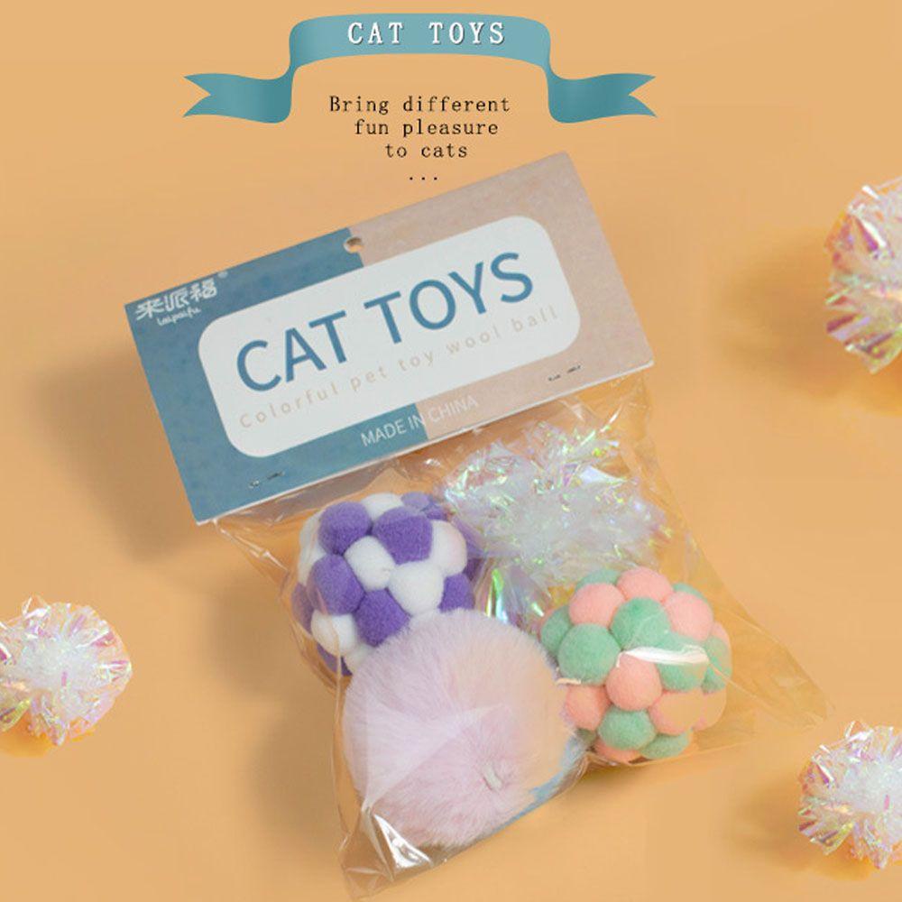 Set 4 Đồ Chơi Tương Tác Thú Vị Cho Mèo Cưng
