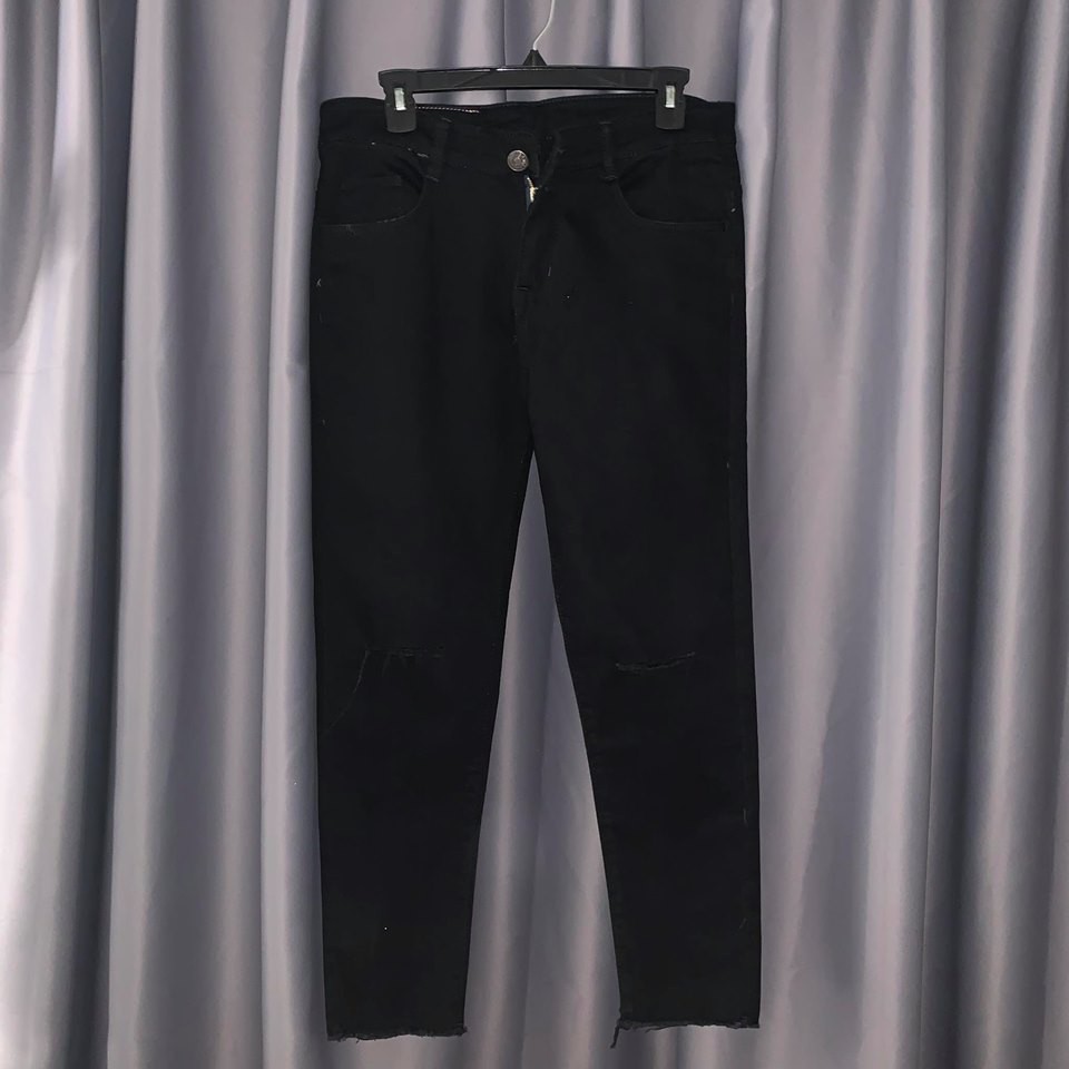 [Mã SKAMAP6 giảm 8% TỐI ĐA 50K đơn250K] Quần Baggy 001 rách - UNISEX Cao Cấp (giá rẻ) | BigBuy360 - bigbuy360.vn