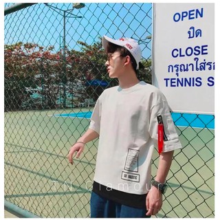 Áo thun tay lở unisex ASALA u005