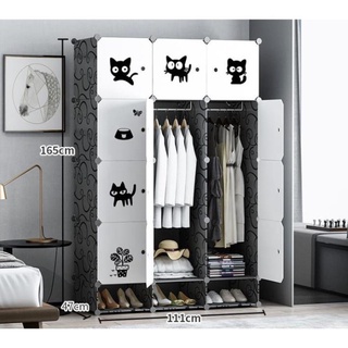Tủ nhựa ghép 12 ngăn và 3 ngăn giày