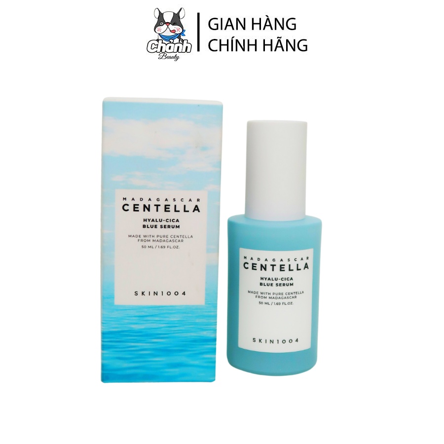 *VỎ XANH*Tinh Chất Skin1004 Cấp Ẩm, Làm Dịu &amp; Dưỡng Sáng Da 50ml Madagascar Centella Hyalu-Cica Blue Serum