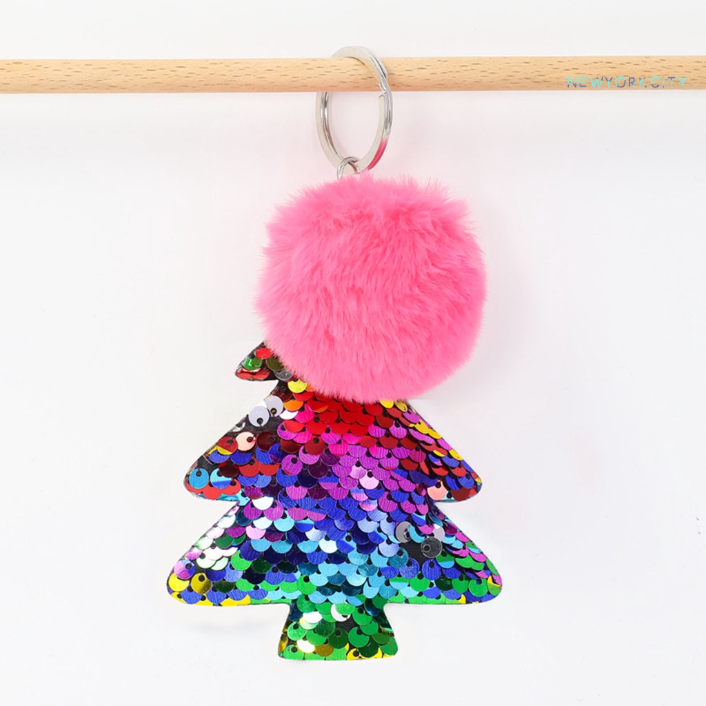 Móc Khóa Kim Sa Màu Sắc Tươi Sáng Phong Cách Giáng Sinh