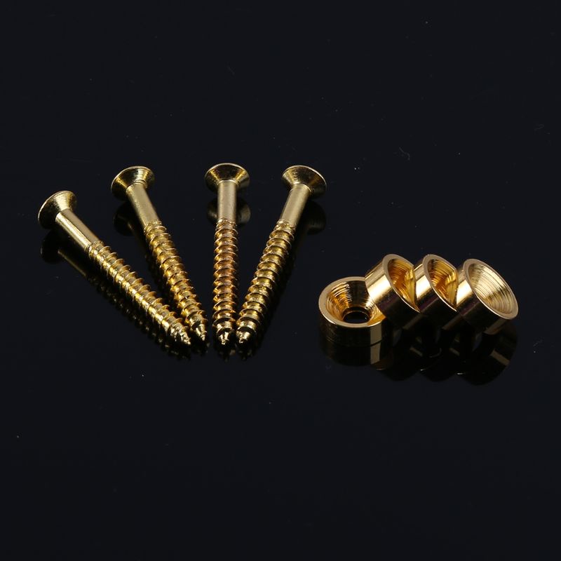 Bộ 4 Ốc Vít Gắn Cần Đàn Guitar Bass Điện Chuyên Dụng