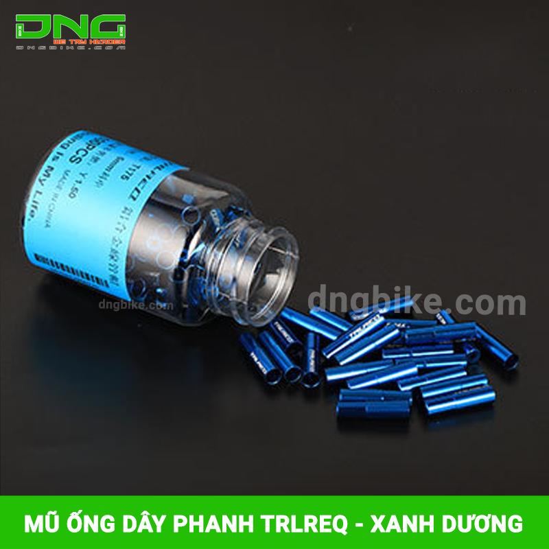 Mũ ống dây phanh xe đạp nhôm TRLREQ 5mm