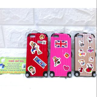 Ốp lưng iPhone 5 / 5s /6 / 6s /vali in hình dễ thương