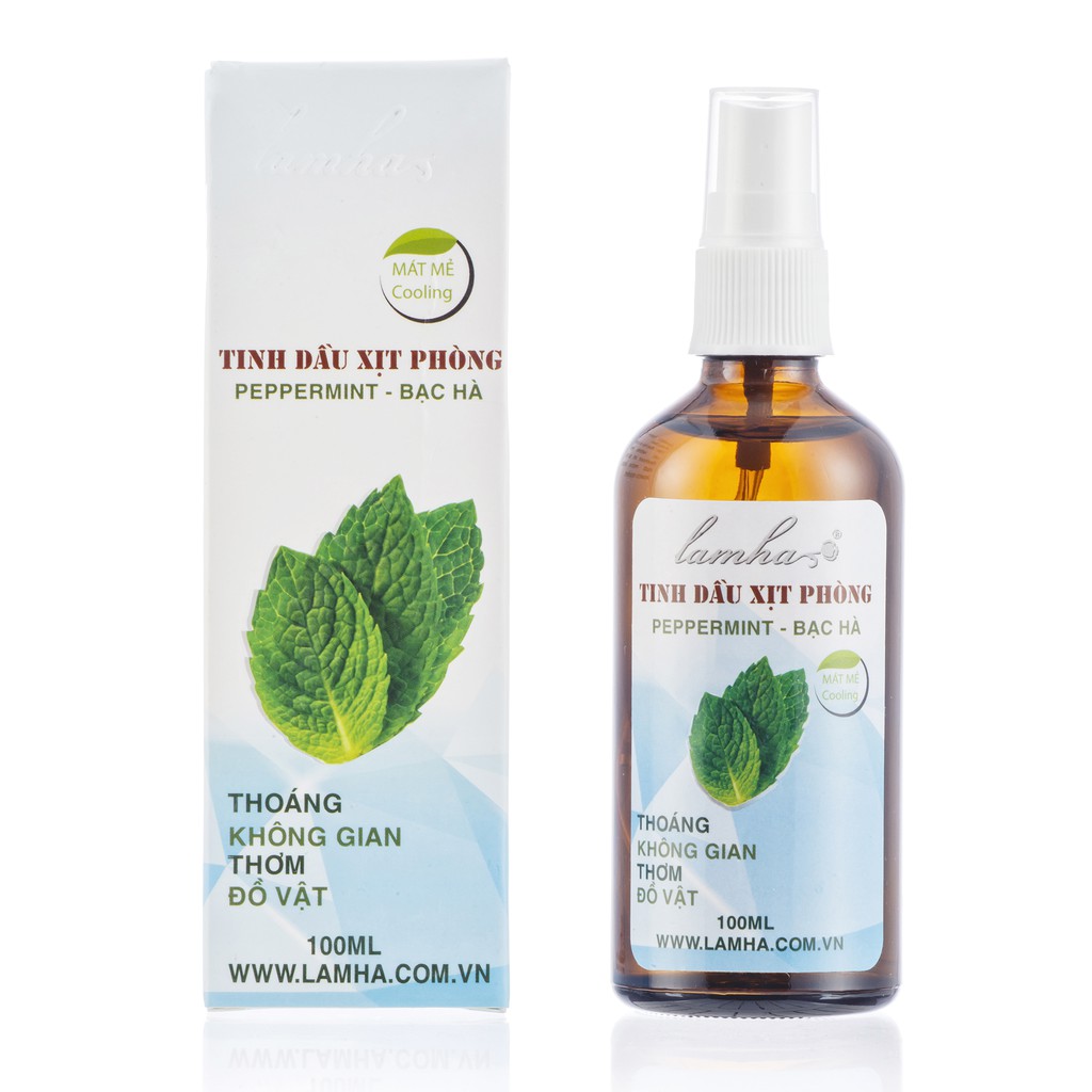 Tinh dầu xịt phòng Bạc Hà LAMHA 100ml