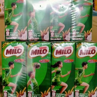 Lốc 4 hộp milo 180ml