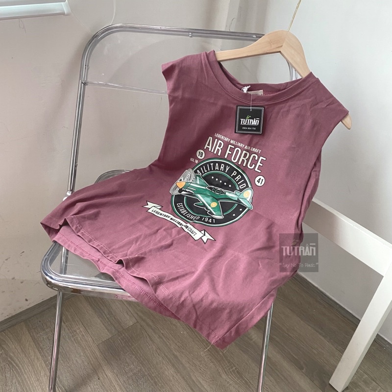 Áo 3 lỗ TANKTOP KÈM QUÂY AIRFORCE