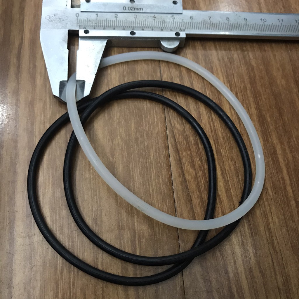 Set3 Gioăng cao su cốc lọc nước 10inch RO Ka.rofi -  - roăng, ron Bản to, dày 3.5mm và 4mm Nhập khẩu