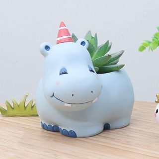 Chậu trồng sen đá Chậu thú