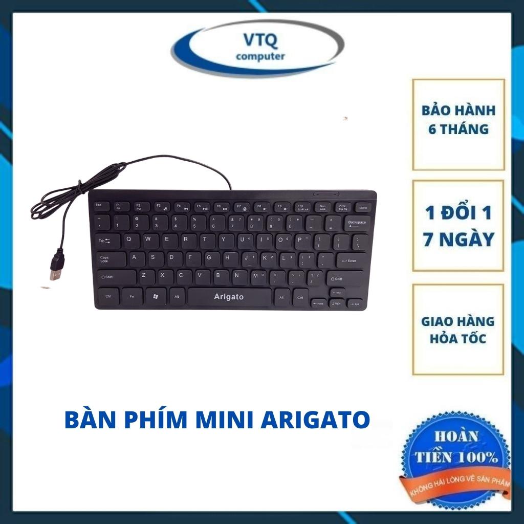 Bàn phím mini ARIGATO nhỏ gọn.bảo hành 6 tháng