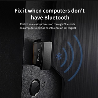 USB Bluetooth  baseus CSR 4.0 Adapter cho máy tính / Laptop Windows (USB Bluetooth Receiver Adapter)