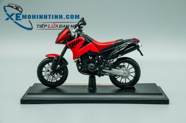 Xe Mô Hình Ktm 640 Duke Ii 1:18 Maisto (Đỏ)