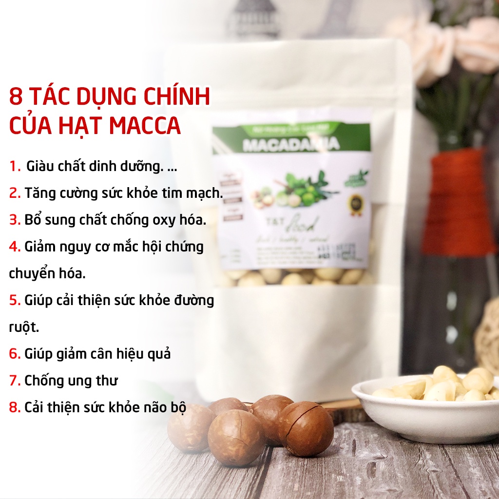 Nhân Maca Sấy Chín Sạch Thơm Giòn Béo 500g, Nữ Hoàng Các Loại Hạt Daklak ☂️ Dinh Dưỡng Hani Food