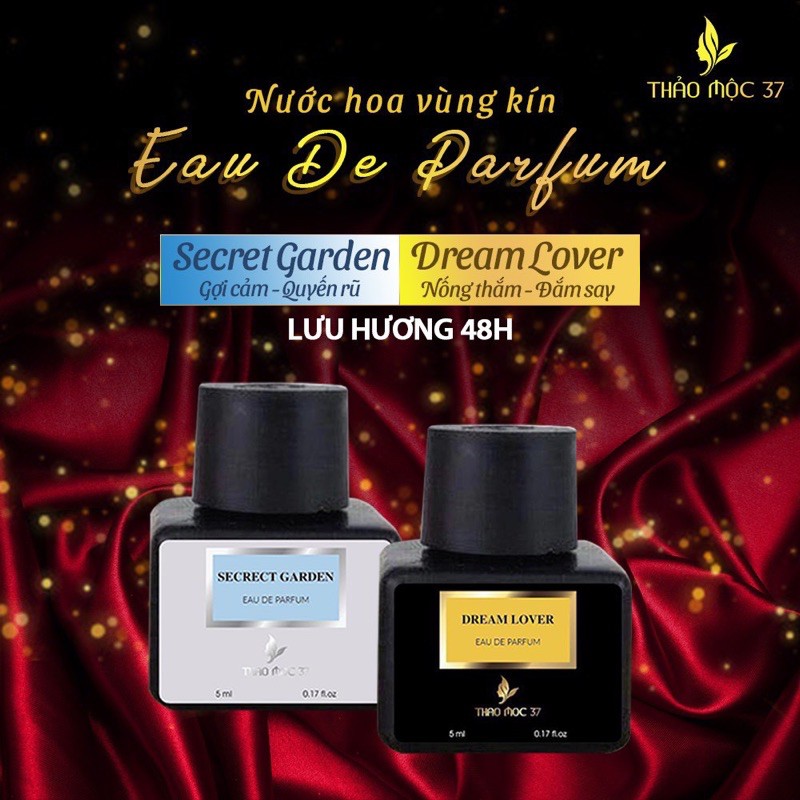Nước Hoa Vùng Kín Thảo Mộc 37 Lưu Hương tới 48h