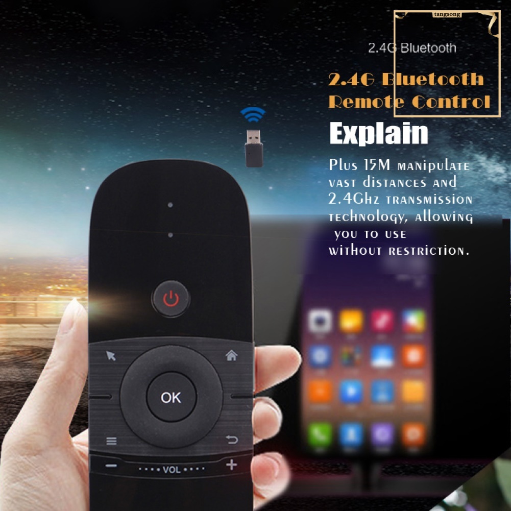 Bàn Phím Không Dây Mini Điều Khiển Từ Xa Cho Android Tv Box