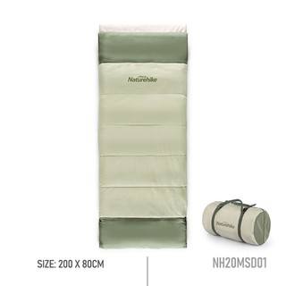 [CHÍNH HÃNG] TÚI NGỦ DÃ NGOẠI CẮM TRẠI 3 LỚP MẪU MỚI NATUREHIKE NH20MSD01