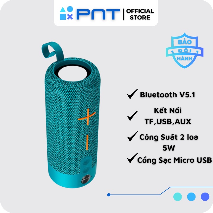 Loa nghe nhạc không dây Bluetooth Borofone BR19 (Kết nối TF,USB,AUX)