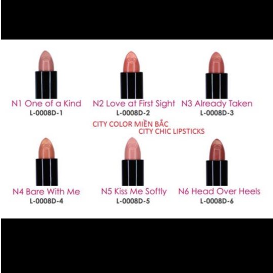 SON CITY CHIC LIPS - TÔNG NUDE