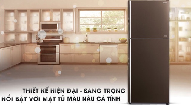 Tủ lạnh Hitachi Inverter 406 lít R-FG510PGV8(GBW) (CÓ MÀU NÂU) (Miễn phí giao tại HCM-ngoài tỉnh liên hệ shop)