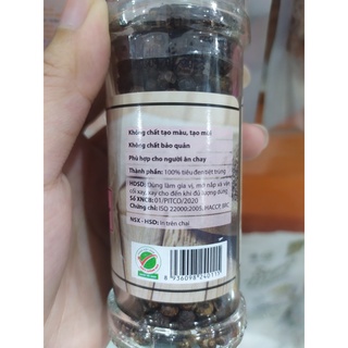 Tiêu đen hạt tiệt trùng 50g (xả)