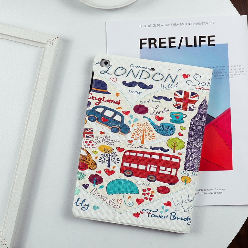 Ốp ipad Silicon hình London cute ốp ipad gen 8/Pro 11/9.7/10.5/Air 3/Air 4/ipad 2017/2018...MART CASE | BigBuy360 - bigbuy360.vn