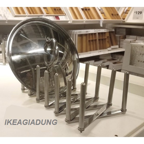 Giá úp vung nồi inox VARIERA IKEA