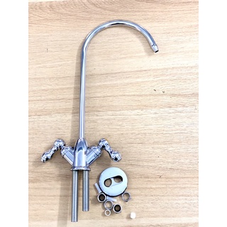 Vòi đôi máy lọc nước r.o chất liệu inox 304